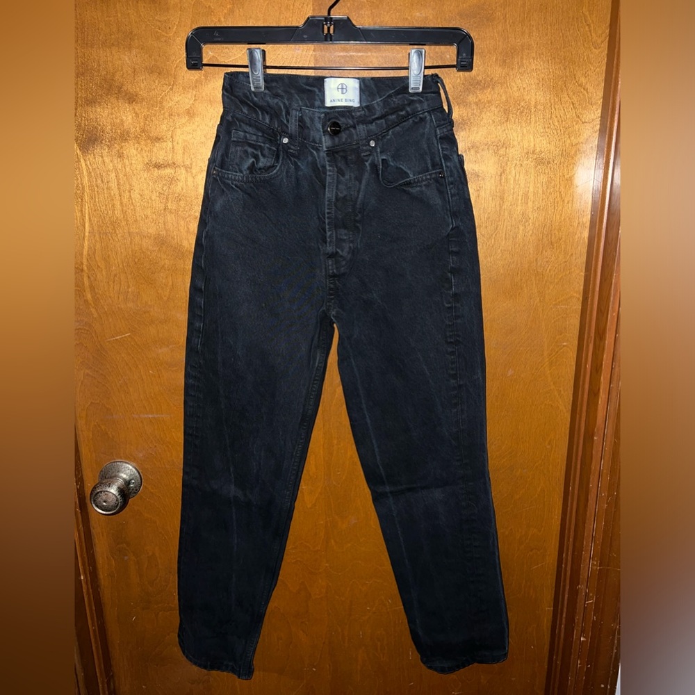EUC Anine Bing Sonya Jeans Black